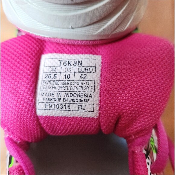 ASICS Size US 10, T6K8N FuzeGEL Women's Multicolor Running Athletic Shoe - Picture 5 of 8